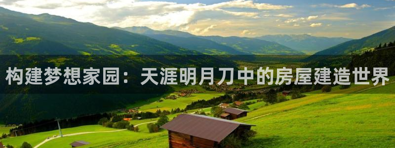 非凡娱乐情报：构建梦想家园：天涯明月刀中的房屋建造世界