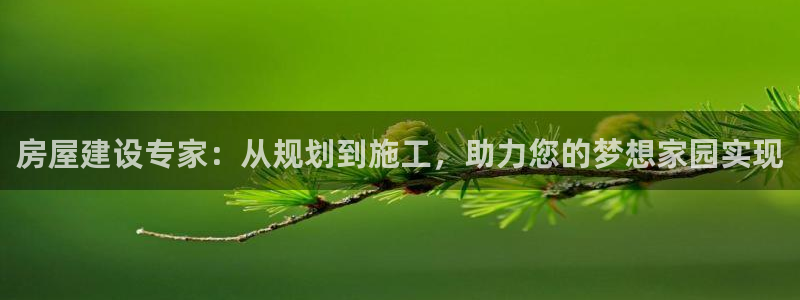 非凡娱乐赛：房屋建设专家：从规划到施工，助力您的梦想家园实现
